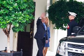 US President Trump welcomes Israeli Prime Minister Netanyahu to the White House