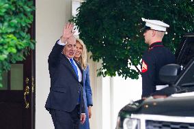 US President Trump welcomes Israeli Prime Minister Netanyahu to the White House