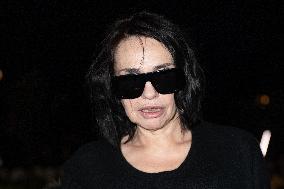 PFW Saint Laurent Front Row