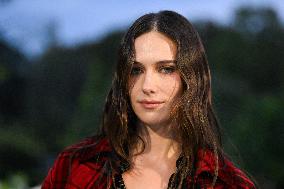 PFW Saint Laurent Front Row