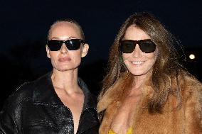 PFW Saint Laurent Front Row