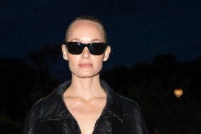 PFW Saint Laurent Front Row