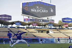 Baseball: Wild Card Series between Reds and Dodgers