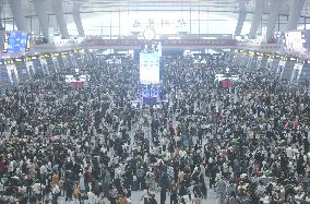 Peak travel During The National Day Holiday