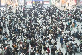 Peak travel During The National Day Holiday