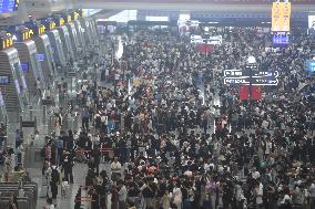 Peak travel During The National Day Holiday