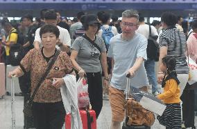 Peak travel During The National Day Holiday