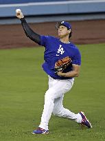 Baseball: Wild Card Series between Reds and Dodgers