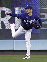 Baseball: Wild Card Series between Reds and Dodgers