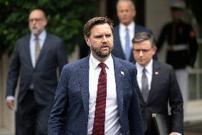 Republican Leaders Meet Press after Trump Meeting on the Government Shutdown