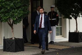 Republican Leaders Meet Press after Trump Meeting on the Government Shutdown