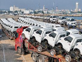 China Automobile Exports Increase