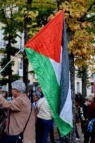 Rally in Support of Journalists in Gaza - Paris