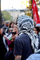 Rally in Support of Journalists in Gaza - Paris