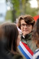 Rally in Support of Journalists in Gaza - Paris