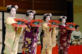 Traditional dance performance in Kyoto