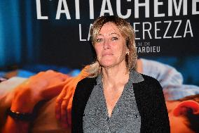Valeria Bruni Tedeschi At L Attachement Photocall - Rome