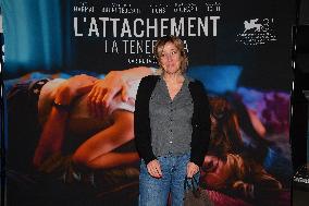 Valeria Bruni Tedeschi At L Attachement Photocall - Rome