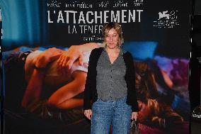 Valeria Bruni Tedeschi At L Attachement Photocall - Rome