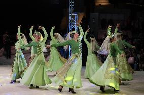 Circassian Dances Celebrate Aleppo Citadel Reopening - Syria