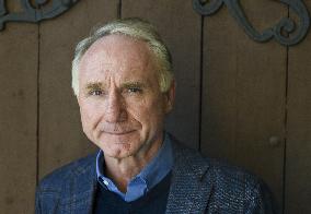 Novelist Dan Brown in Helsinki