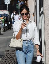 Eiza Gonzalez Out And About - Milan