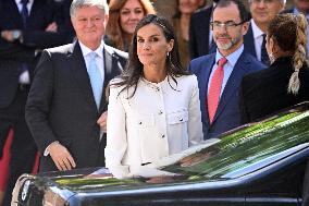 Queen Letizia At 5th of Retina Eco Awards - Madrid