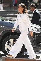 Queen Letizia At 5th of Retina Eco Awards - Madrid