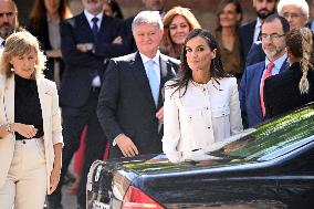 Queen Letizia At 5th of Retina Eco Awards - Madrid