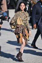 PFW Louis Vuitton Outside Arrivals