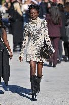 PFW Louis Vuitton Outside Arrivals