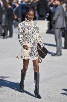 PFW Louis Vuitton Outside Arrivals