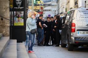 Funeral of Italo-French actress Claudia Cardinale at Saint-Roch Church - Paris