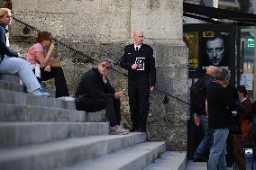 Funeral of Italo-French actress Claudia Cardinale at Saint-Roch Church - Paris