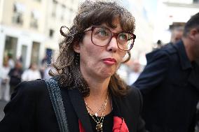 Funeral of Italo-French actress Claudia Cardinale at Saint-Roch Church - Paris