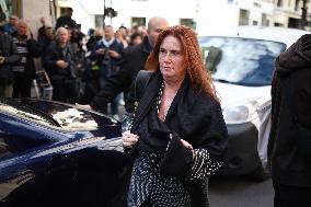 Funeral of Italo-French actress Claudia Cardinale at Saint-Roch Church - Paris