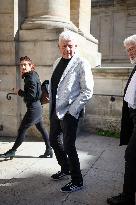 Funeral of Italo-French actress Claudia Cardinale at Saint-Roch Church - Paris