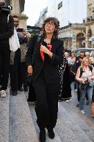 Funeral of Italo-French actress Claudia Cardinale at Saint-Roch Church - Paris