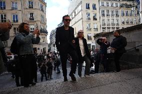 Funeral of Italo-French actress Claudia Cardinale at Saint-Roch Church - Paris