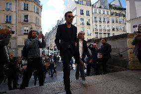 Funeral of Italo-French actress Claudia Cardinale at Saint-Roch Church - Paris