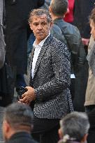 Funeral of Italo-French actress Claudia Cardinale at Saint-Roch Church - Paris