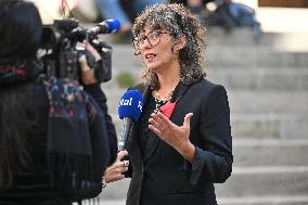 Claudia Cardinale's Funeral - Paris