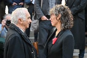Claudia Cardinale's Funeral - Paris