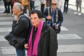 Claudia Cardinale's Funeral - Paris