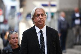 Funeral of Italo-French actress Claudia Cardinale at Saint-Roch Church - Paris
