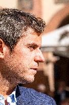 Gabriel Attal Supports Catherine Simonin In Montauban - France