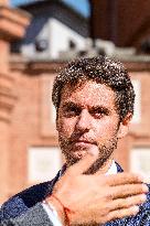 Gabriel Attal Supports Catherine Simonin In Montauban - France