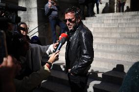 Funeral of Italo-French actress Claudia Cardinale at Saint-Roch Church - Paris