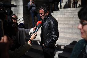 Funeral of Italo-French actress Claudia Cardinale at Saint-Roch Church - Paris