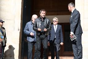 Funeral of Italo-French actress Claudia Cardinale at Saint-Roch Church - Paris